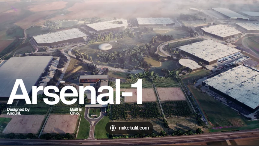 Anduril Arsenal-1 facility render